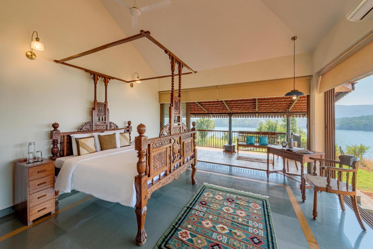 Saffronstays Anantham, Kamshet - Pet-Friendly Lakefront Villa With A Huge Verandah Nethersole Dam Екстер'єр фото